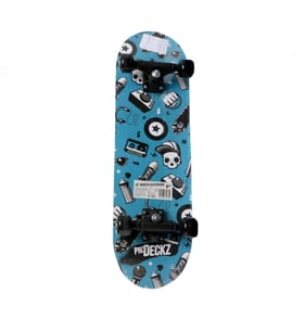 Wooden Skateboard - Blue