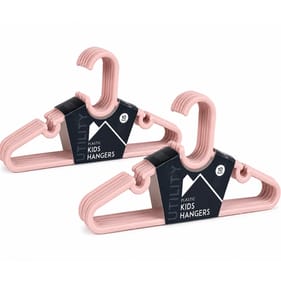 Utility Plastic Kids Hangers 10 Pack - Pink