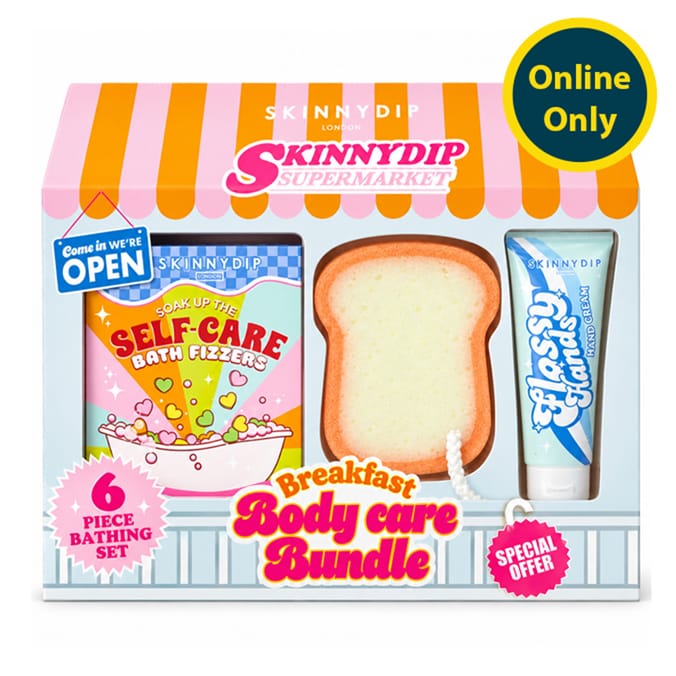 Skinnydip Supermarket Breakfast Body Care Bundle