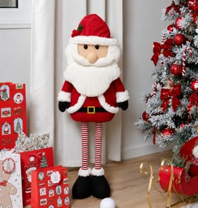 Sleigh Bells Extending Santa