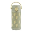Printed Stainless Steel Green Water Bottle 350ml - Lighting Bolts
