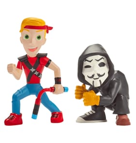 Spy Ninjas 2 Figure Pack - Chad Wild Clay & PZ2