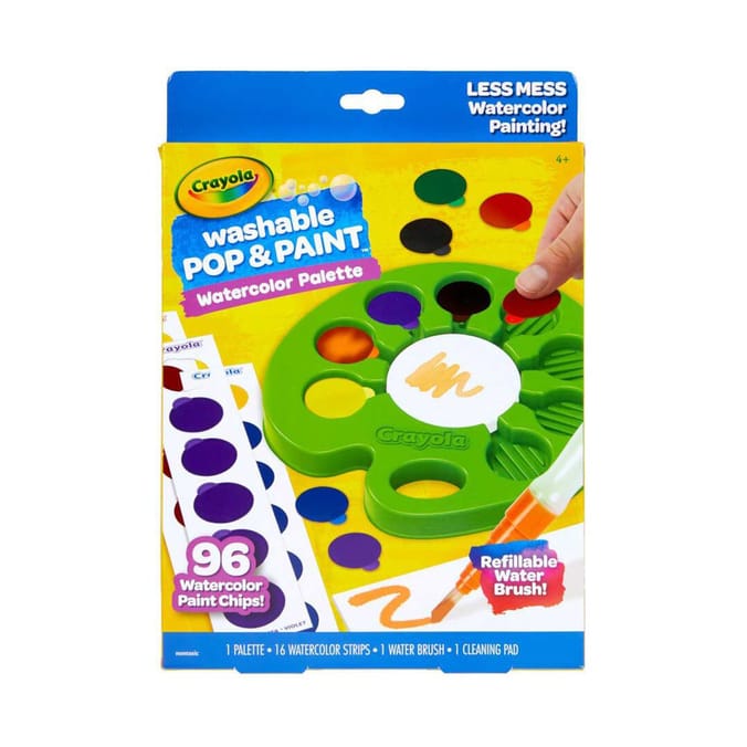 Crayola Pop & Paint Palette