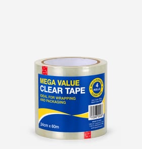 Clear Tape 4PK