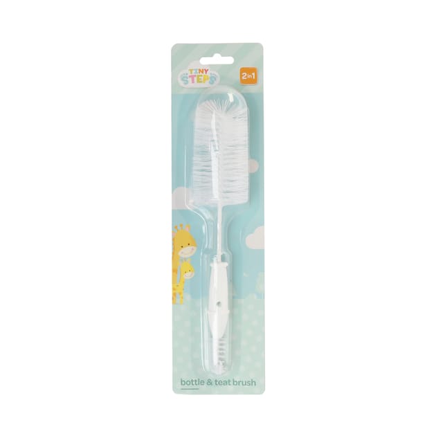 Tiny Steps Bottle & Teat Brush Home Bargains