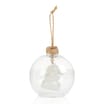 Nordic Spirit Hanging Decoration - Clear Bauble