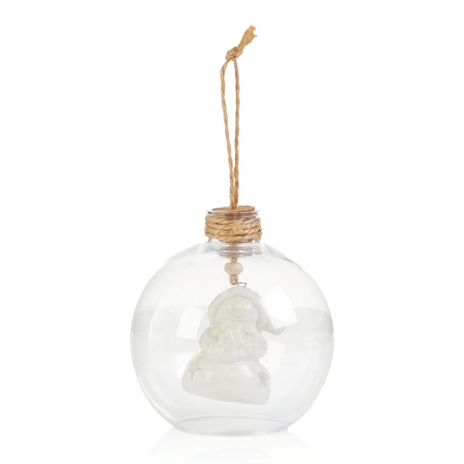 Nordic Spirit Hanging Decoration - Clear Bauble