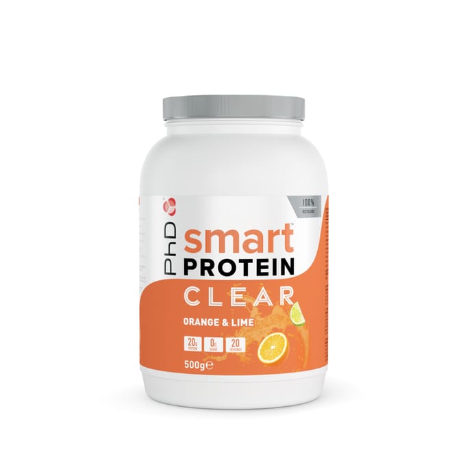 PhD Smart Clear Protein Orange Lime 500g Home Bargains