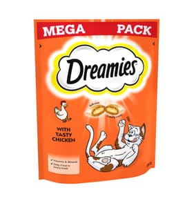 Dreamies Cat Treat Biscuits Mega Pack 200g -  Chicken 