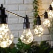 Firefly 10 Vintage Festoon Solar Lights
