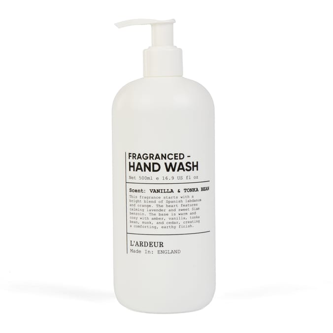 L'Ardeur Hand Wash 500ml - Vanilla & Tonka Bean