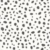 Dalmatian Print Wallpaper 12940 - Black/White