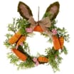 Happy Easter Easter Carrot Bunny Wreath
