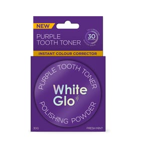 White Glo Purple Whitening Toner Powder