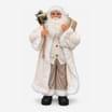 Festive Feeling 90cm Christmas Santa - Cream