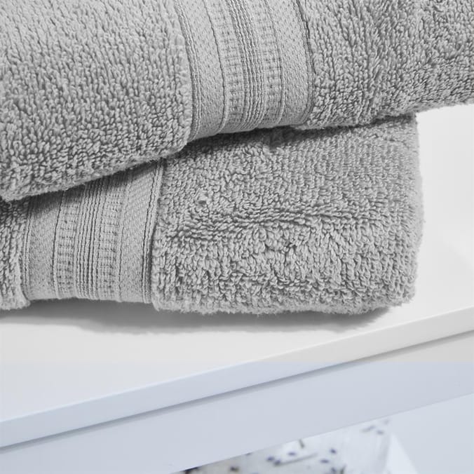 Home Collections Silver Luxury Bath Towel