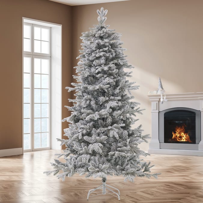 Festive Feeling Premium Snowy Pine Tree 7ft