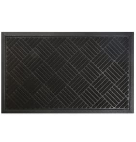 Home Door Guard Entrance Mat - Black