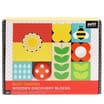 Petit Collage Busy Garden Wooden Discovery Blocks