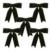 Winter Charm Velvet Bow 5 Pack