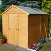 Shire Durham Shed 8x6 - Single Door