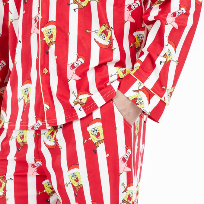 Spongebob Squarepants Mens Christmas Pyjamas