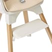 Liberty House Toys Kids High Chair – White and Beechwood