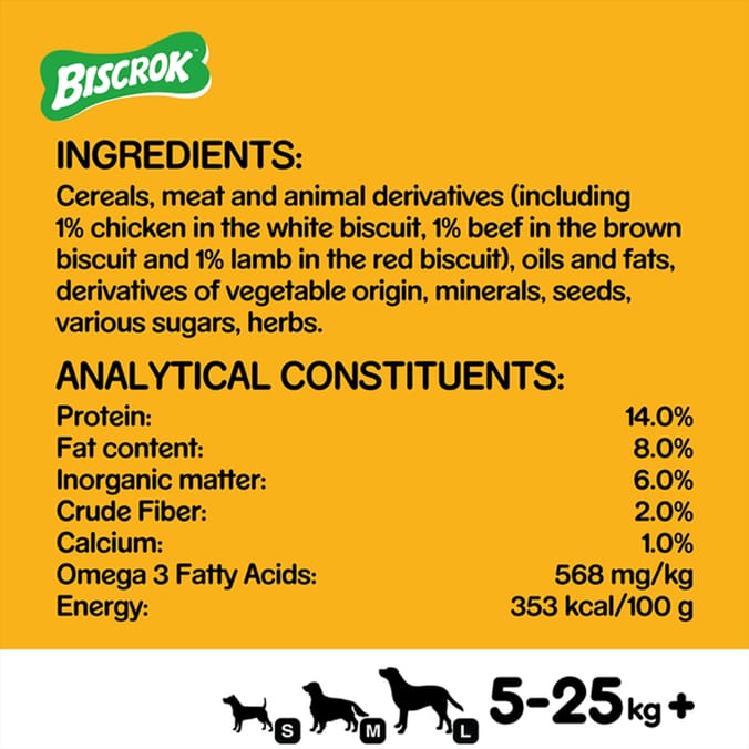 Pedigree Biscrok Gravy Bones Original 400g x4