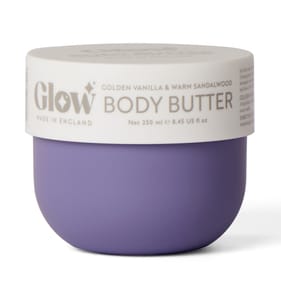 Glow Golden Vanilla & Warm Sandalwood Body Butter 250ml