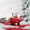 Festive Feeling Aeroplane Snowglobe