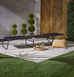 The Outdoor Living Collection Nevada Folding Sun Lounger