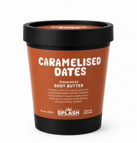 Splash Caramelised Dates Body Butter 250g