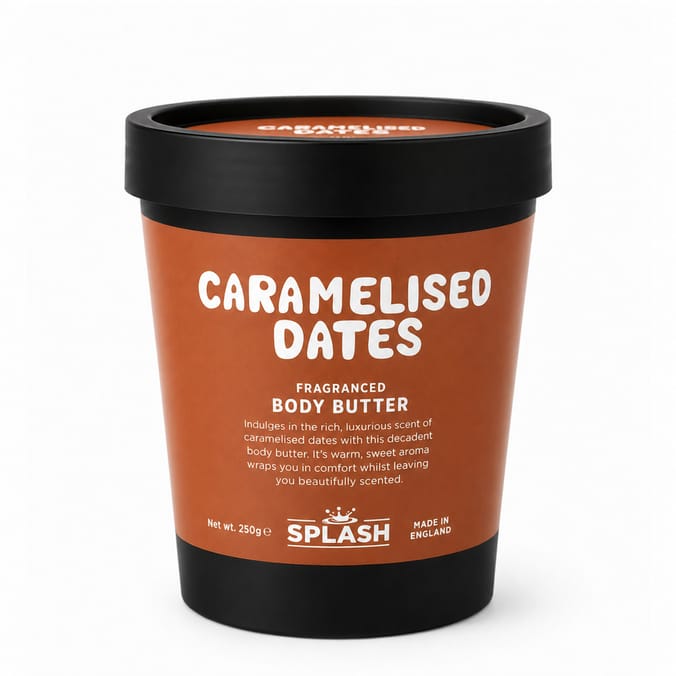 Splash Caramelised Dates Body Butter 250g