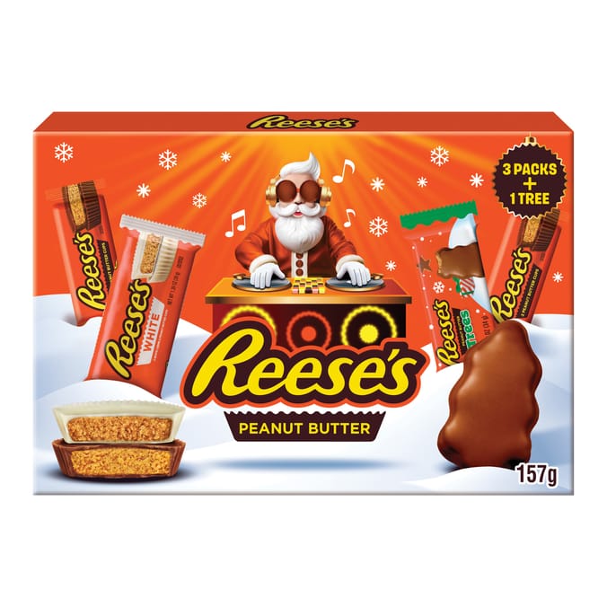 Reese's Peanut Butter Christmas Selection Box 4 Piece 157g