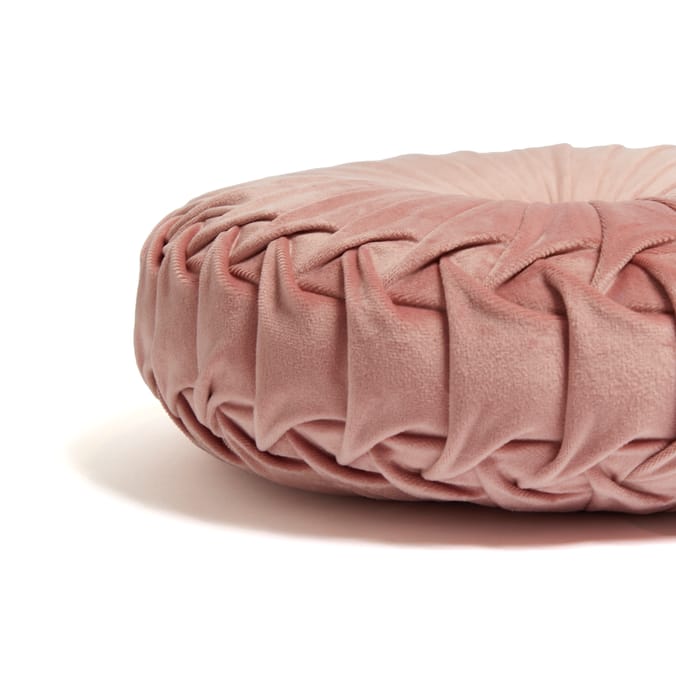 Round shop pink pillows