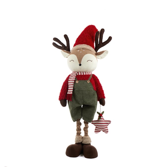 Sleigh Bell Reindeer Pull Up