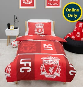 Liverpool FC Crunch Rotary Duvet Set - Single