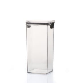Kitchen Black Clip Storage Container - Medium