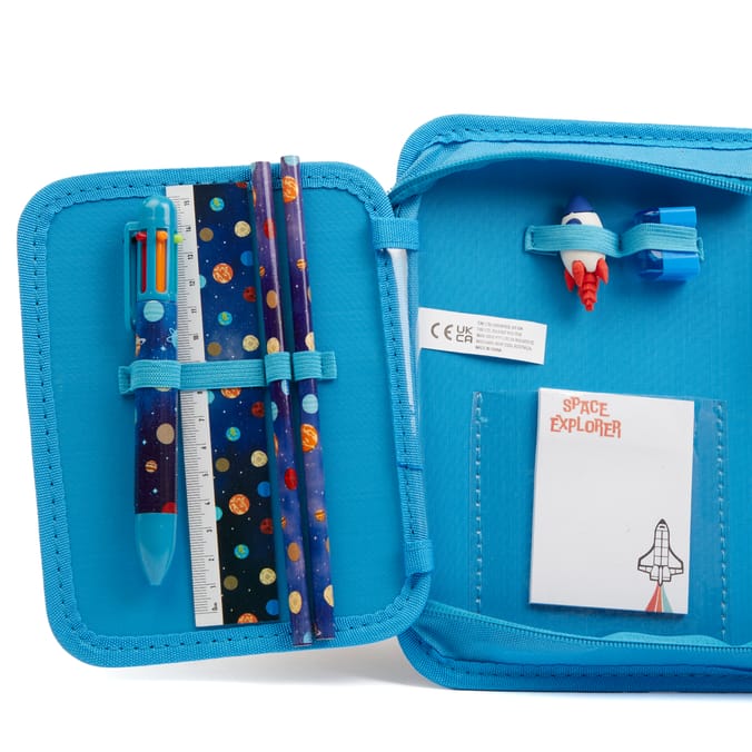 Scribble Pop Shop 40 Pieces Pencil Case Set Space