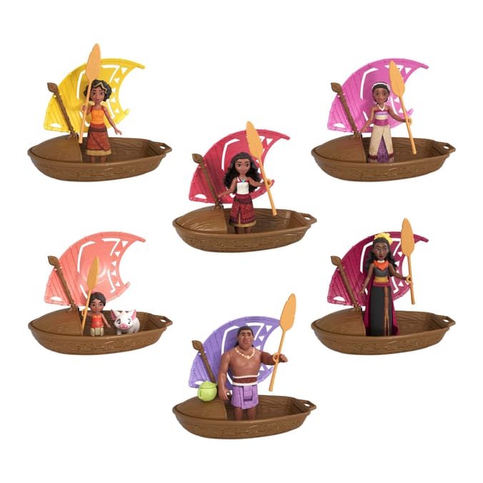 Disney Moana 2 Wayfinder Wonders With Surprise Small Doll Canoe & Accessory