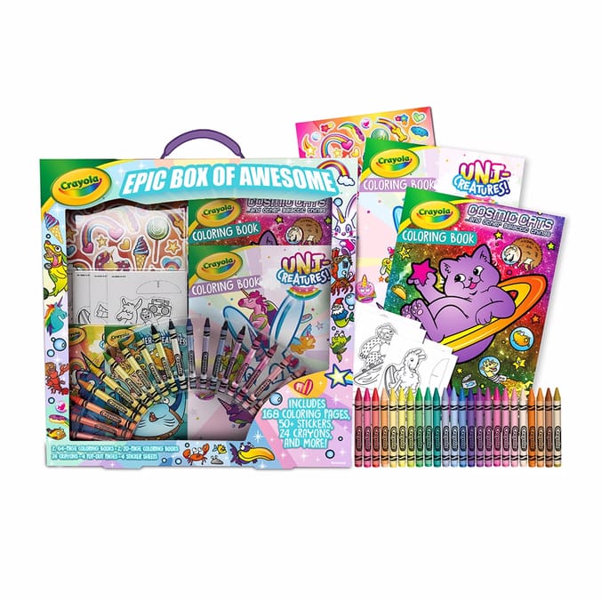 Crayola Mini Kids - Coloring and Sticker Set