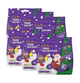 Cadbury Milk Chocolate Tree Bauble Decorations Bag 72g x6