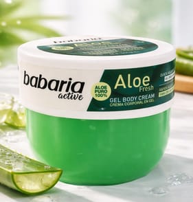 Babaria Active Aloe Fresh Gel Body Cream 400ml