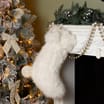Festive Feeling Faux Fur Stocking