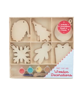 Paint Your Own Wooden Decorations
