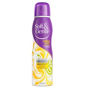 Soft & Gentle Citrus Twist Lime & Bamboo Anti-Perspirant Deodorant 150ml