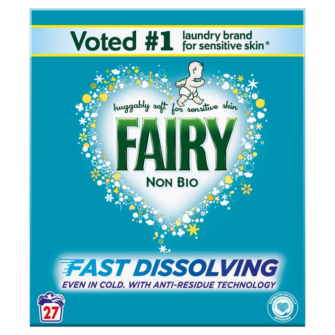 Fairy Non Bio Washing Powder 27 Washes 1.62kg