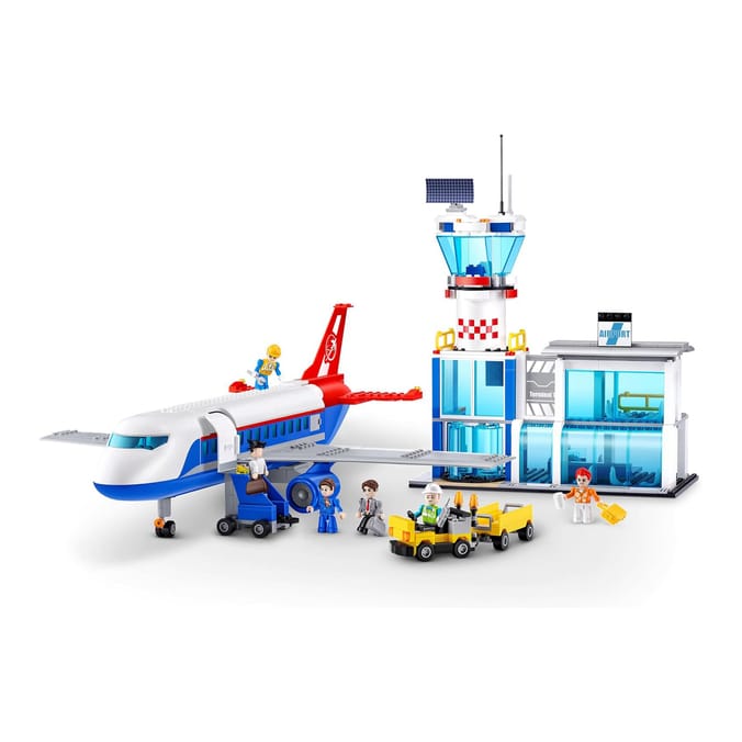 Zuru Max City Airport Adventure Building Set 793 Pieces