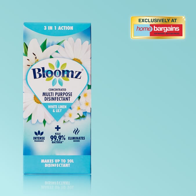 Bloomz Concentrated Multipurpose Disinfectant 500ml - White Linen & Lily