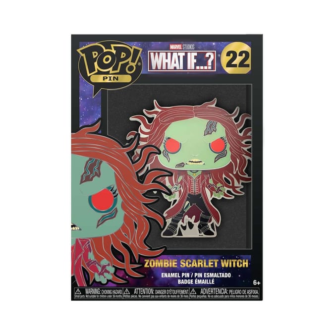 Pop Pin What If..? Zombie Scarlet Witch